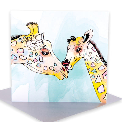   giraffe-greeting-cards #style_affection