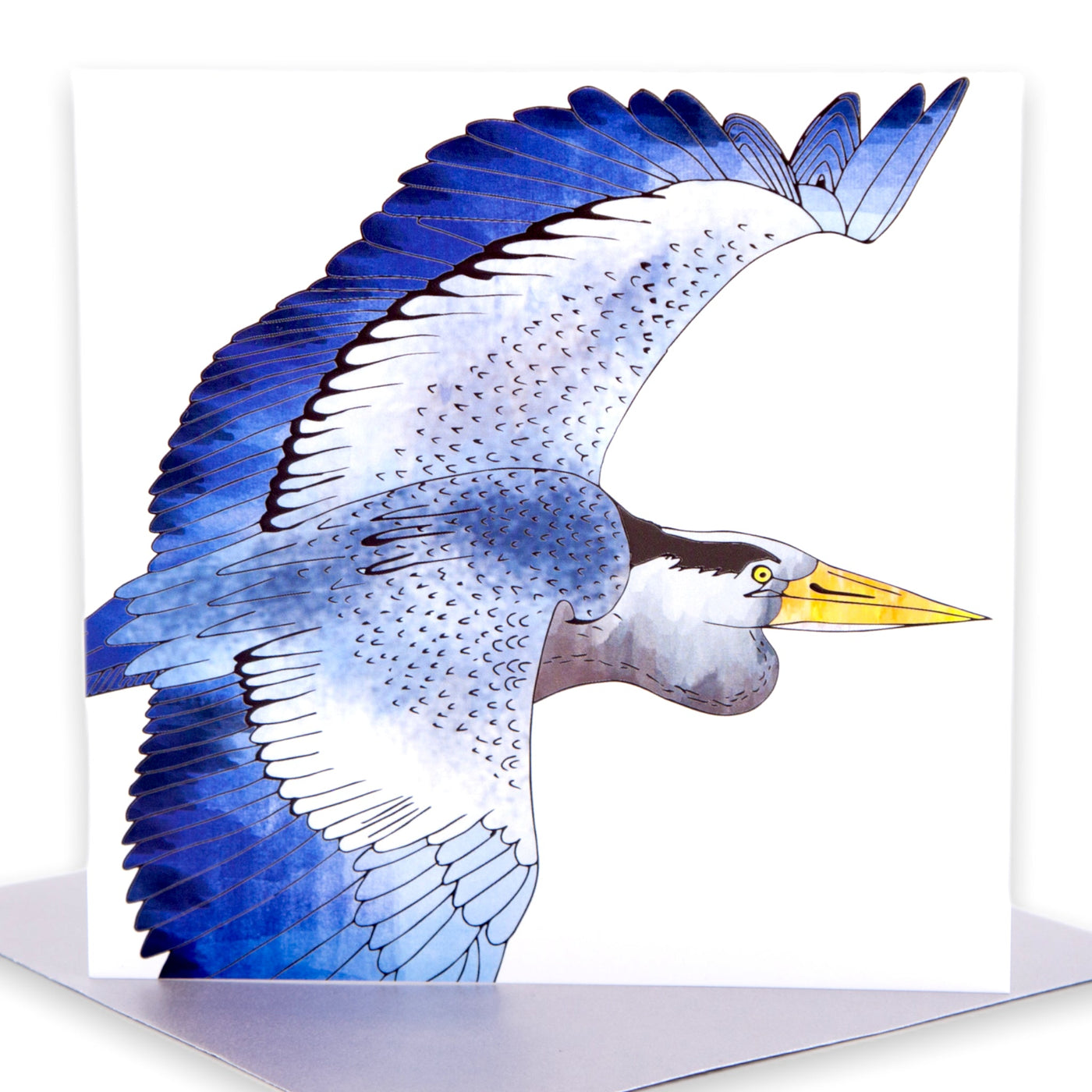    blue-heron-greeting-cards #style_fly-heron-fly