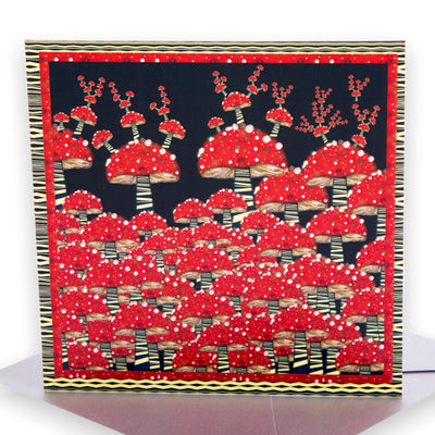 muhsroom-greeting-card #colour_mushroom-collection